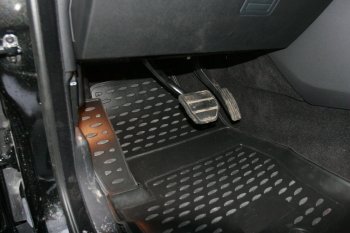 3 199 р. Коврики в салон Element (полиуретан) Land Rover Discovery 4 L319 (2009-2016)  с доставкой в г. Воронеж. Увеличить фотографию 4