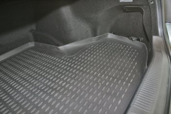 669 р. Коврик багажника (полиуретан) Element  Lexus GS300  S190 (2007-2012) рестайлинг (Серый)  с доставкой в г. Воронеж. Увеличить фотографию 2