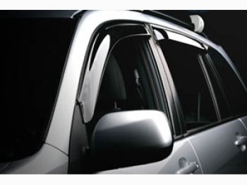 Дефлекторы боковых окон Toyota RAV4, 2006-2012, 4ч., темный  Тойота Рав 4 SIM nld.storav0632