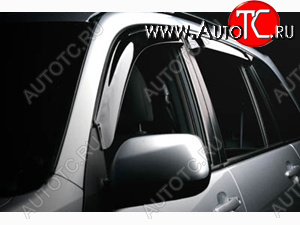 3 199 р. Дефлекторы боковых окон Toyota RAV4, 2006-2012, 4ч., темный  Тойота Рав 4 SIM nld.storav0632  с доставкой в г. Воронеж