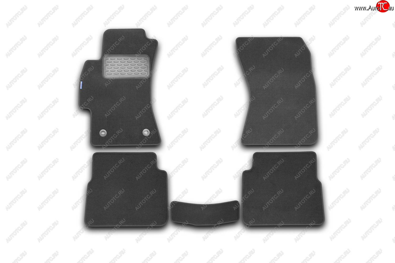 5 499 р. Коврики в салон подходят для SUBARU Impreza 2011-2015, 2015-2016, хб., 5 шт. (текстиль)  Субару Имп Autofamily nlt.46.13.22.110kh  с доставкой в г. Воронеж