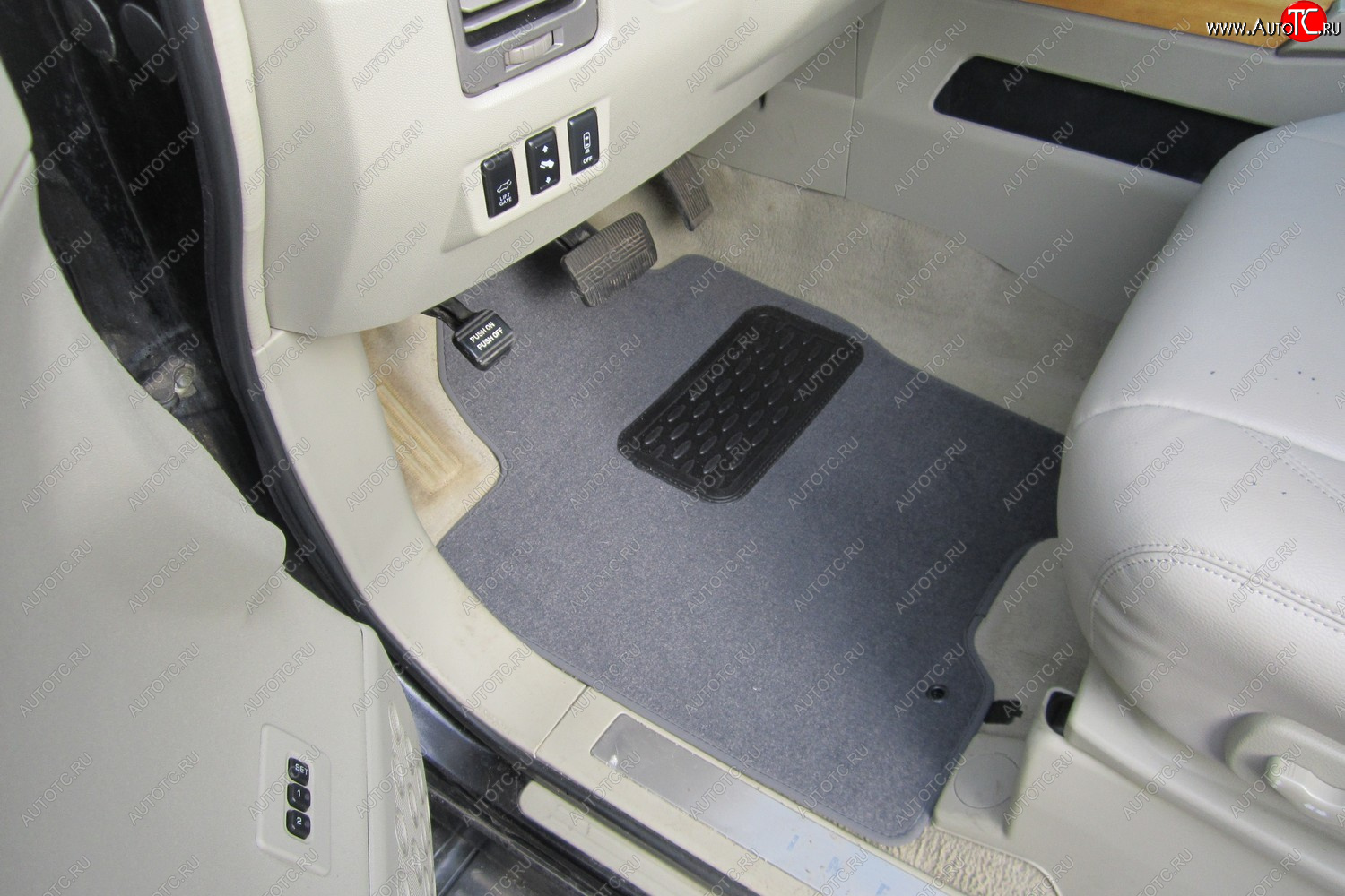 6 949 р. Коврики в салон INFINITI QX 56 АКПП 2004-2007, внед., 6 шт. (текстиль)  Инфинити КХ56 Autofamily nlt.76.02.11.110kh  с доставкой в г. Воронеж