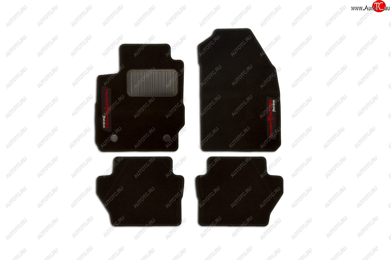 2 699 р. Коврики в салон FAVORIT MOTORS FORD Fiesta 2015->, хб., сед., 4 шт. (текстиль)  Форд Фиеста FORD orig.16.67.11.110khv  с доставкой в г. Воронеж