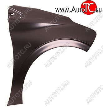 4 899 р. Правое крыло переднее (Тайвань) BodyParts Peugeot 208 1 (2012-2019) (Неокрашенное)  с доставкой в г. Воронеж