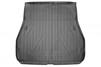 3 499 р. Коврик в багажник подходит для TOYOTA Land Cruiser 300 2021- Внед, стандартный, 1шт. (полиуретан)  Тойота Ленд крузер TOYOTA pw24160004  с доставкой в г. Воронеж. Увеличить фотографию 1