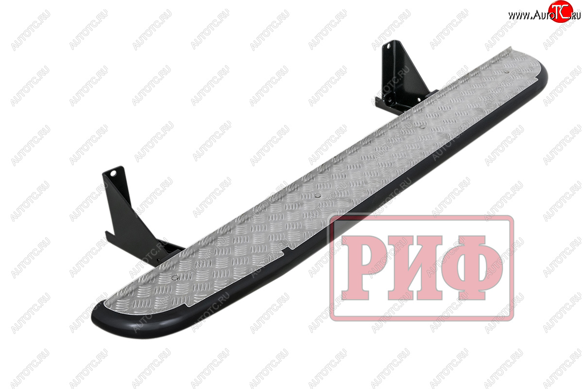50 899 р. Защита порогов с подножкой (АКПП) РИФ Toyota Land Cruiser 100 1-ый рестайлинг (2002-2005)  с доставкой в г. Воронеж