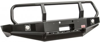 Бампер передний силовой РИФ Toyota Land Cruiser  J105 (1998-2007) (С дополнительными фарами и защитной дугой)