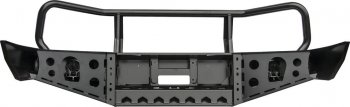 56 999 р. Бампер передний силовой РИФ  Toyota Land Cruiser  J105 (1998-2007) (С дополнительными фарами и защитной дугой)  с доставкой в г. Воронеж. Увеличить фотографию 3