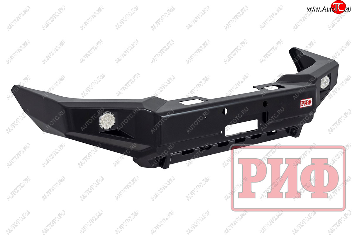 63 919 р. Бампер силовой передний РИФ Toyota Land Cruiser Prado J120 (2002-2009) (c доп. фарами и защитой бачка омывателя)  с доставкой в г. Воронеж