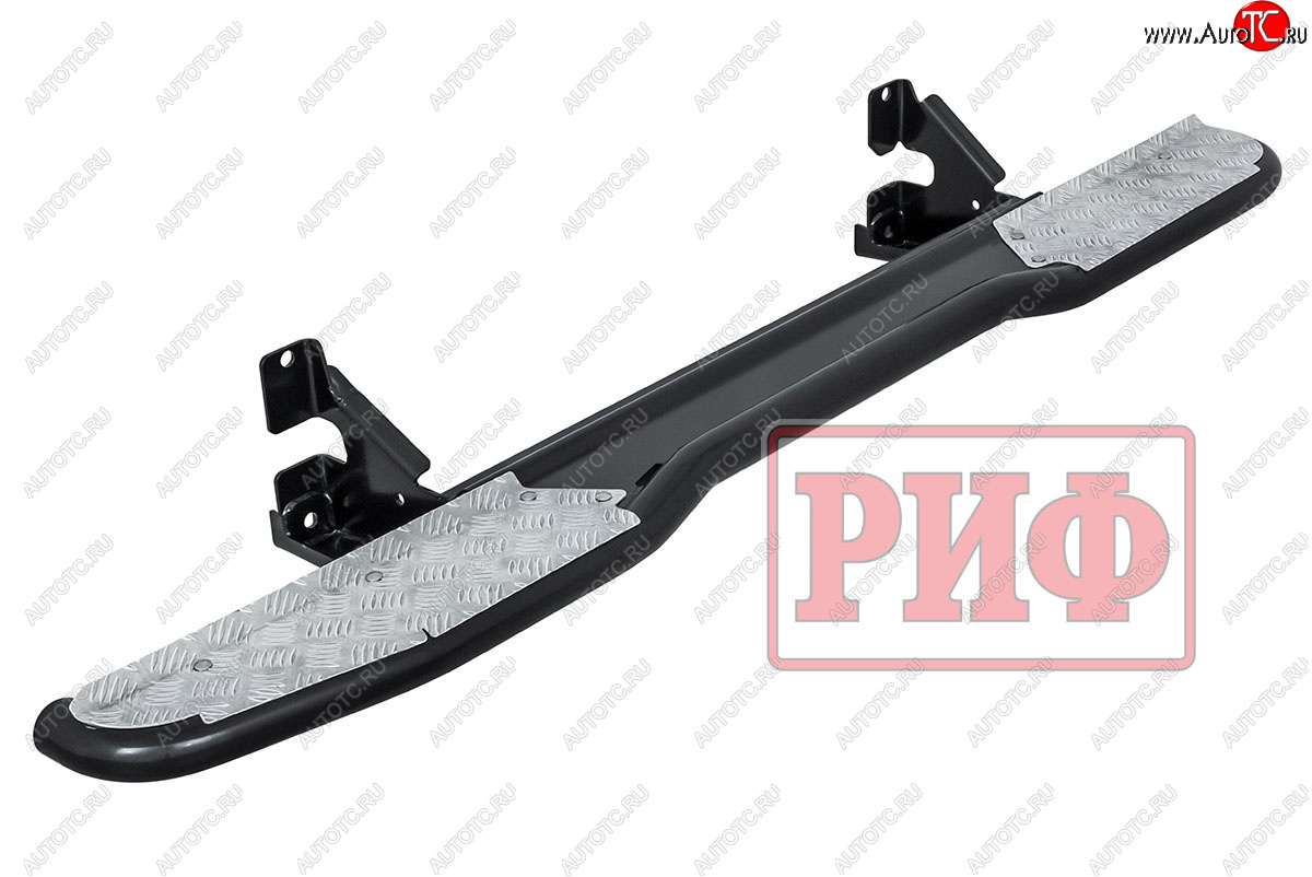 46 999 р. Защита порогов с подножкой РИФ  Toyota Land Cruiser Prado  J120 (2002-2009)  с доставкой в г. Воронеж