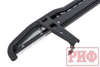 46 999 р. Защита порогов с подножкой РИФ  Toyota Land Cruiser Prado  J120 (2002-2009)  с доставкой в г. Воронеж. Увеличить фотографию 2