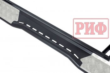46 999 р. Защита порогов с подножкой РИФ  Toyota Land Cruiser Prado  J120 (2002-2009)  с доставкой в г. Воронеж. Увеличить фотографию 4