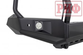 73 999 р. Бампер передний силовой РИФ  Toyota Land Cruiser  200 (2007-2015) дорестайлинг, 1-ый рестайлинг (С дополнительными фарами, защитной дугой и защитой бачка омывателя)  с доставкой в г. Воронеж. Увеличить фотографию 11