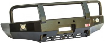 Бампер силовой передний РИФ Ford Ranger (2003-2007) рестайлинг (с доп. фарами и защитной дугой)