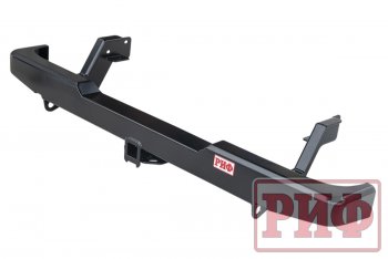 Бампер задний силовой РИФ Ford Ranger (2003-2009), Mazda BT-50 (2006-2011) (С квадратом под фаркоп)