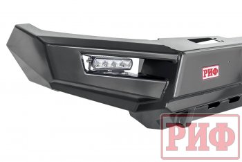 57 999 р. Бампер передний силовой РИФ  Mitsubishi Pajero Sport  QE (2015-2021) дорестайлинг (С дополнительными фарами и защитой бачка омывателя)  с доставкой в г. Воронеж. Увеличить фотографию 3