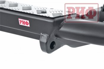 48 999 р. Бампер задний силовой РИФ  Mitsubishi Pajero Sport  QE (2015-2021) дорестайлинг (с квадратом под фаркоп)  с доставкой в г. Воронеж. Увеличить фотографию 6