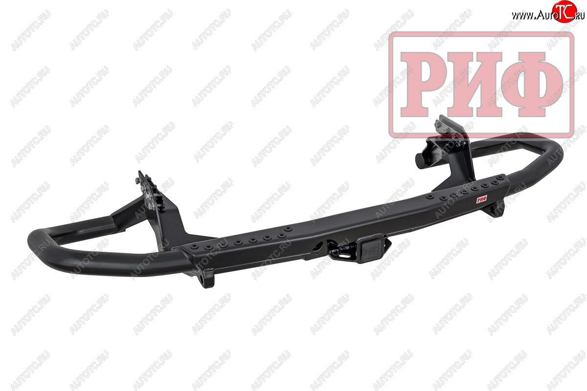 48 999 р. Бампер задний силовой РИФ  Mitsubishi Pajero Sport  QF (2019-2022) рестайлинг (С квадратом под фаркоп)  с доставкой в г. Воронеж