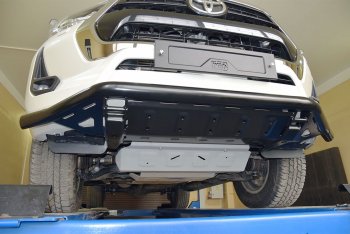 46 999 р. Бампер силовой передний (только под площадку RIFREV-30000) РИФ  Toyota Hilux  AN120 (2020-2025) 2-ой рестайлинг (без доп. оборудования)  с доставкой в г. Воронеж. Увеличить фотографию 14