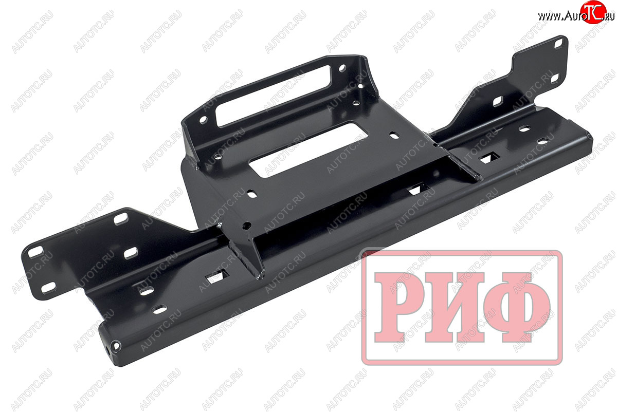 23 999 р. Площадка под лебёдку в штатный бампер (Black Onyx) РИФ  Toyota Hilux  AN120 (2020-2025) 2-ой рестайлинг  с доставкой в г. Воронеж