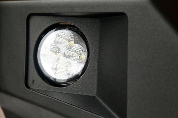 57 899 р. Бампер силовой передний РИФ  Jeep Wrangler  JK (2006-2010) 3 дв. дорестайлинг (с доп. фарами, без защитной дуги)  с доставкой в г. Воронеж. Увеличить фотографию 3