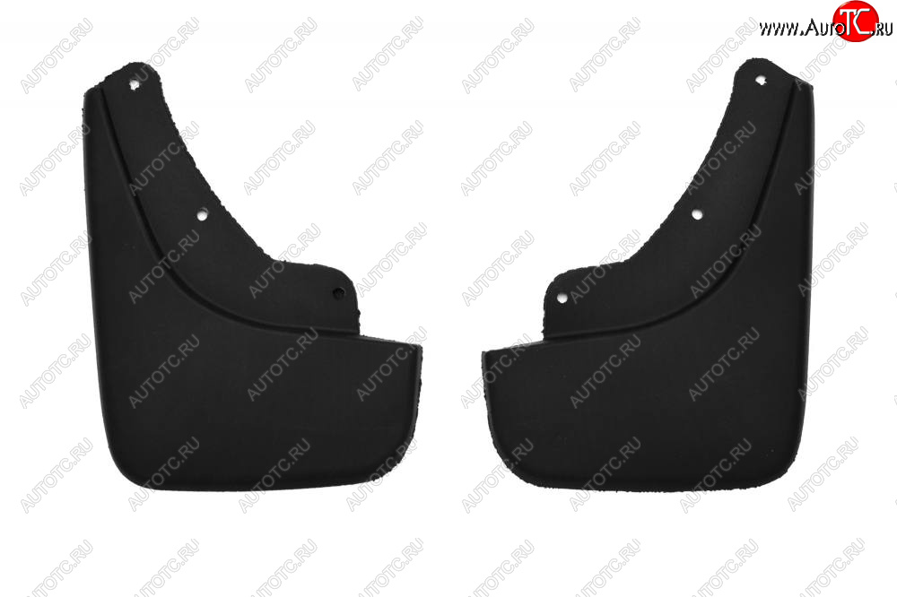 1 409 р. Брызговики Duster-Guard ЗАДНИЕ широкие (2 шт) RENAULT Sandero Stepway 2014-  Renault Sandero  (B8) (2014-2025) дорестайлинг, рестайлинг  с доставкой в г. Воронеж