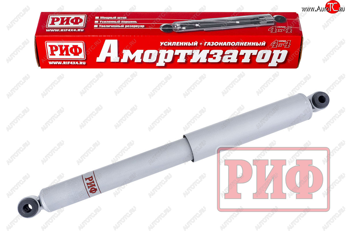 5 879 р. Амортизатор передний (усиленный, лифт +30, LH=RH, газовый) РИФ ГАЗ Соболь 2217 автобус дорестайлинг  (1998-2002)  с доставкой в г. Воронеж