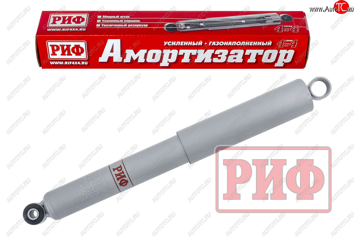 3 579 р. Амортизатор задний (усиленный, шьаьный, газовый) РИФ  Лада Нива 4х4  2121 - нива 4х4 ( 2131,  2121 Бронто,  2121,  2121 (Legend))  с доставкой в г. Воронеж