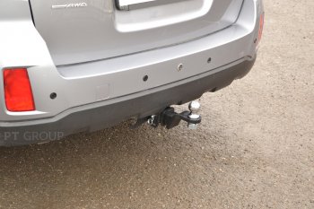 16 479 р. Фаркоп (съемный квадрат) Petroil Tuning  Subaru Outback BR/B14 дорестайлинг универсал (2009-2013)  с доставкой в г. Воронеж. Увеличить фотографию 3