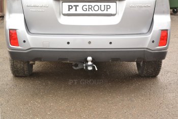 16 479 р. Фаркоп (съемный квадрат) Petroil Tuning  Subaru Outback BR/B14 дорестайлинг универсал (2009-2013)  с доставкой в г. Воронеж. Увеличить фотографию 4