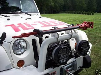14 749 р. Крепление на трубу кенгурятника для домкрата Hi-Lift 25-50 мм Hi-Lift tm-700  с доставкой в г. Воронеж. Увеличить фотографию 1