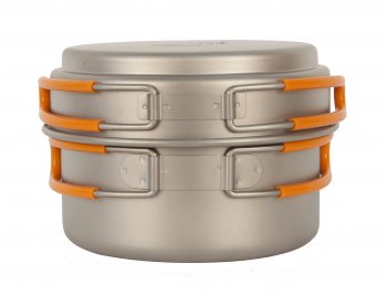 4 999 р. Кастрюля с крышкой 800 мл Kovea NZ Titanium Cookware 800 мл. KOVEA ts-012  с доставкой в г. Воронеж. Увеличить фотографию 2