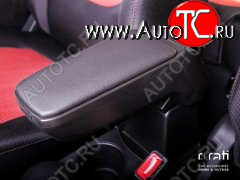 3 599 р. Подлокотник ARMSTER S BLACK Volkswagen Polo 5 седан рестайлинг (2015-2020)  с доставкой в г. Воронеж