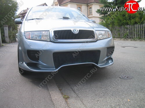 24 599 р. Передний бампер Formula Skoda Fabia Mk1 седан рестайлинг (2004-2008)  с доставкой в г. Воронеж