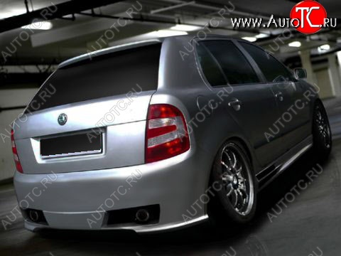 25 699 р. Задний бампер Weber Sport  Skoda Fabia  Mk1 (2004-2008) седан рестайлинг, хэтчбек рестайлинг  с доставкой в г. Воронеж