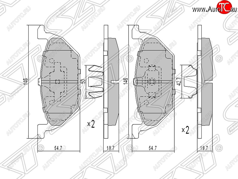 1 049 р. Колодки тормозные SAT (передние)  Audi A1  8X1 хэтчбэк 3 дв. (2010-2014), Audi A3 ( 8LA хэтчбэк 5 дв.,  8L1 хэтчбэк 3 дв.) (1996-2003), Skoda Fabia ( Mk1,  Mk2) (2004-2014), Skoda Octavia ( Tour A4 1U5,  Tour A4 1U2,  A5) (1996-2013), Skoda Rapid ( NH3,  NH1) (2012-2017), Skoda Roomster  5J (2006-2015)  с доставкой в г. Воронеж