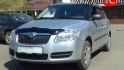 Дефлектор капота NovLine Skoda Fabia Mk2 универсал дорестайлинг (2007-2010)