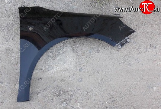 2 549 р. Крыло переднее SPARD (с отв. под повторитель, правое) Skoda Fabia Mk2 универсал дорестайлинг (2007-2010) (Неокрашенное)  с доставкой в г. Воронеж