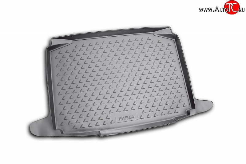 1 599 р. Коврик в багажник Element (полиуретан) (хетчбек) Skoda Fabia Mk2 хэтчбэк дорестайлинг (2007-2010)  с доставкой в г. Воронеж