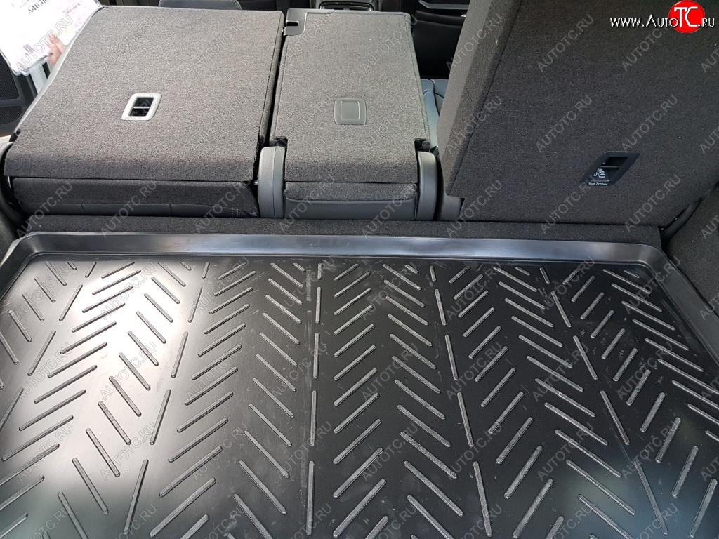1 649 р. Коврик в багажник Aileron (докатка, фальшпол) Skoda Karoq NU7 дорестайлинг (2017-2021)  с доставкой в г. Воронеж