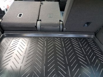 1 479 р. Коврик в багажник Aileron (5 мест),  Skoda Kodiaq  NU7 (2017-2021) дорестайлинг  с доставкой в г. Воронеж. Увеличить фотографию 2
