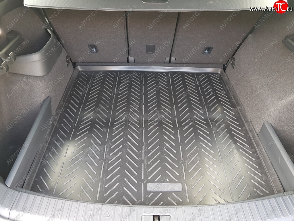 1 479 р. Коврик в багажник Aileron (5 мест),  Skoda Kodiaq  NU7 (2017-2021) дорестайлинг  с доставкой в г. Воронеж