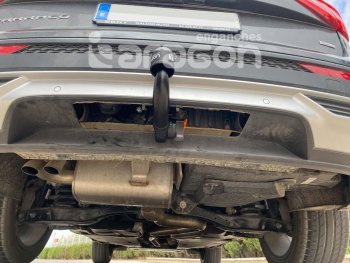 22 699 р. Фаркоп Aragon.(шар V) Skoda Kodiaq NU7 дорестайлинг (2017-2021)  с доставкой в г. Воронеж. Увеличить фотографию 2