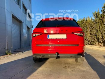 22 699 р. Фаркоп Aragon.(шар V) Skoda Kodiaq NU7 дорестайлинг (2017-2021)  с доставкой в г. Воронеж. Увеличить фотографию 6