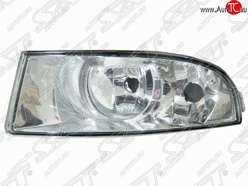 1 299 р. Левая противотуманная фара SAT Skoda Octavia A5 рестайлинг универсал (2008-2013)  с доставкой в г. Воронеж