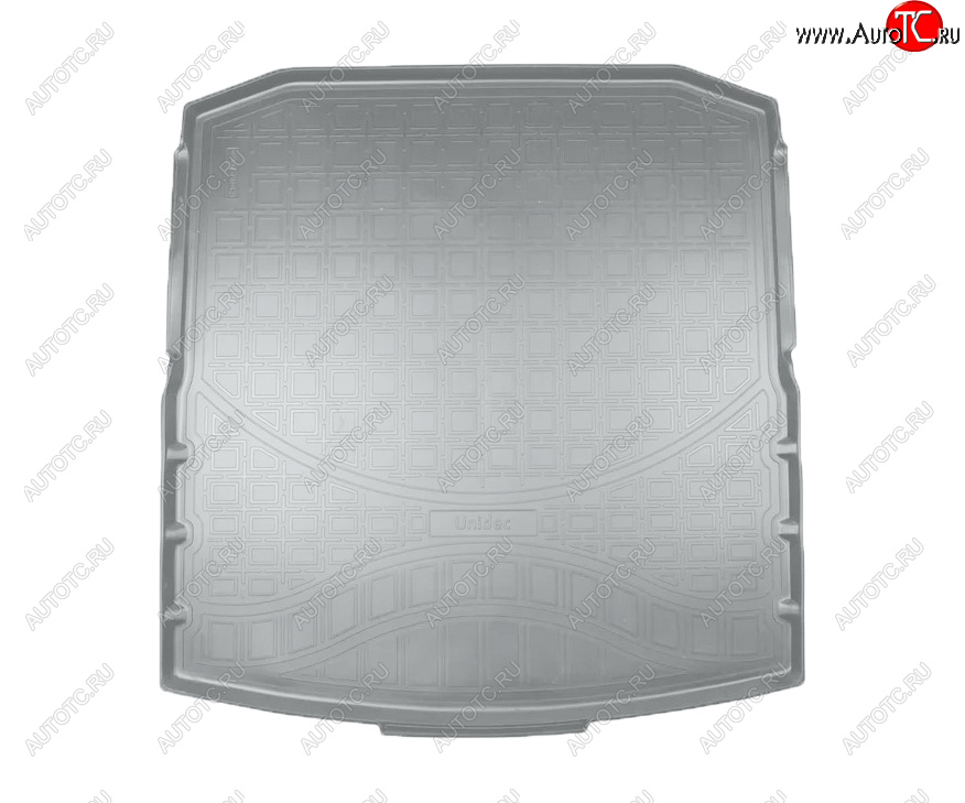 2 389 р. Коврик багажника Norplast Unidec  Skoda Octavia  A8 (2019-2022) универсал (Цвет: серый)  с доставкой в г. Воронеж