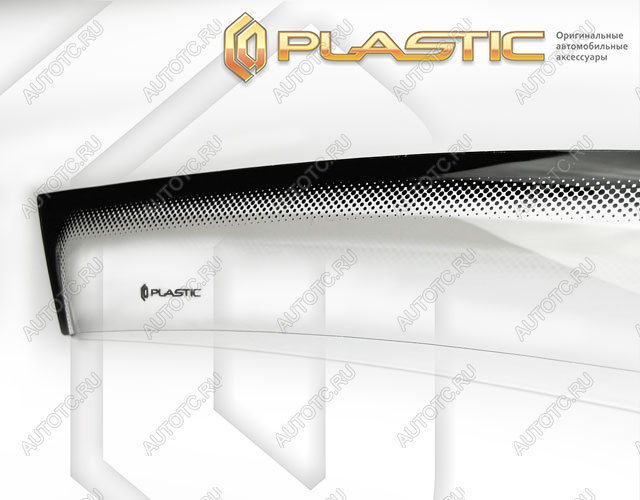 2 199 р. Дефлектора окон CA-Plastiс  Skoda Octavia  A5 (2004-2013) дорестайлинг лифтбэк, дорестайлинг универсал, лифтбэк рестайлинг, рестайлинг универсал (Серия Comfort черная, без хром. молдинга)  с доставкой в г. Воронеж