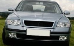 3 749 р. Решётка радиатора RS style Skoda Octavia Tour A4 1U2 лифтбэк дорестайлинг (1997-2000) (алюминиевая сетка, Неокрашенная)  с доставкой в г. Воронеж. Увеличить фотографию 2