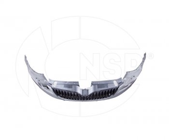 8 249 р. Бампер передний NSP (с решеткой радиатора, под омыватель) Skoda Octavia A7 дорестайлинг лифтбэк (2012-2017) (Неокрашенный)  с доставкой в г. Воронеж. Увеличить фотографию 2