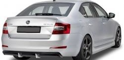 5 999 р. Пороги накладки CT Skoda Octavia A7 дорестайлинг лифтбэк (2012-2017) (Неокрашенные)  с доставкой в г. Воронеж. Увеличить фотографию 3